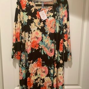 Long Sleeve Floral Dress